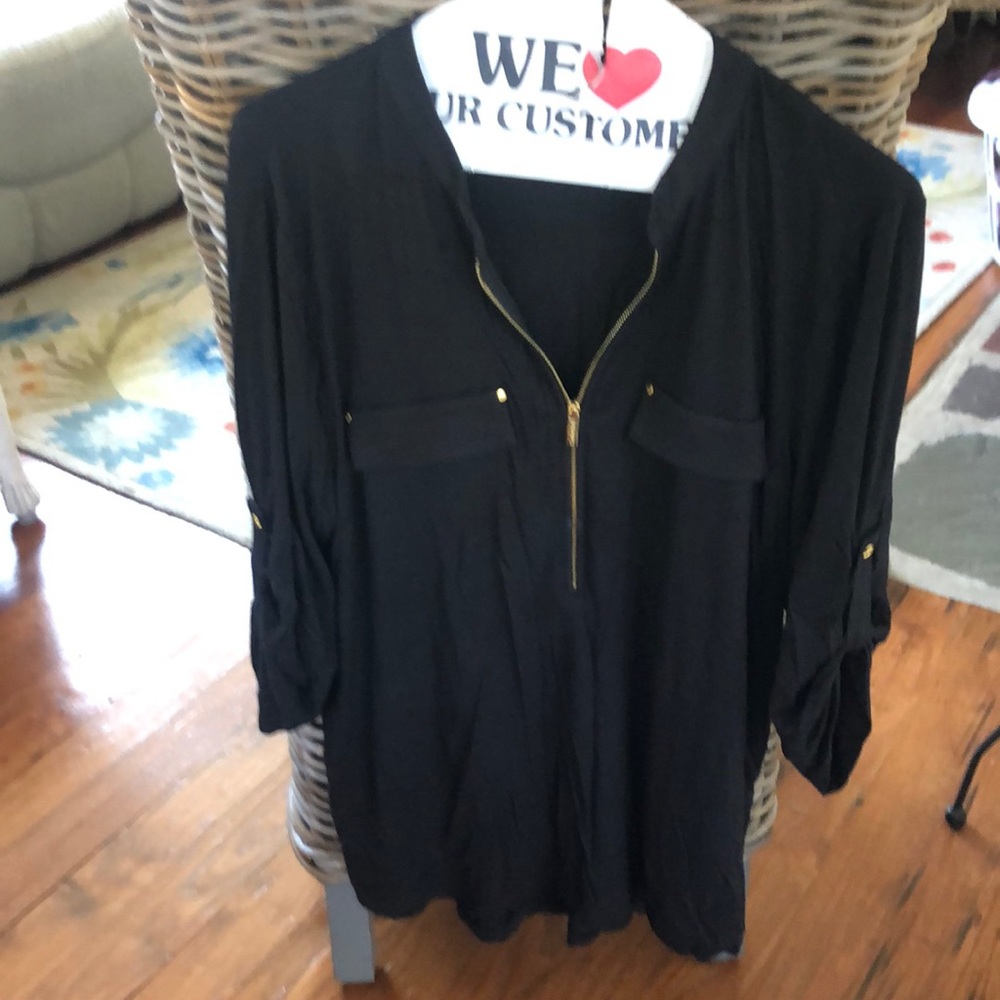 3/4 sleeve soft womens shirt